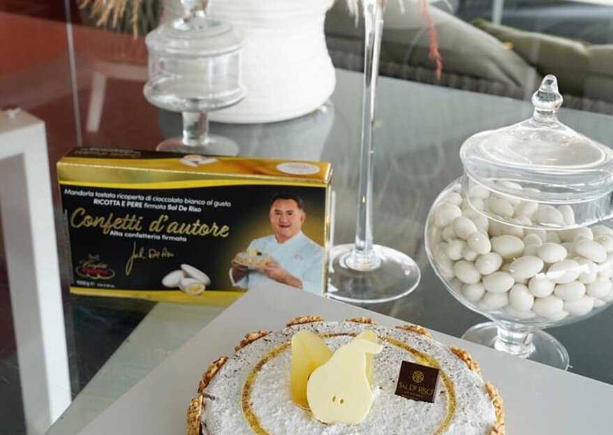 When the sugared almond meets haute patisserie: Confetti Crispo by Sal De Riso