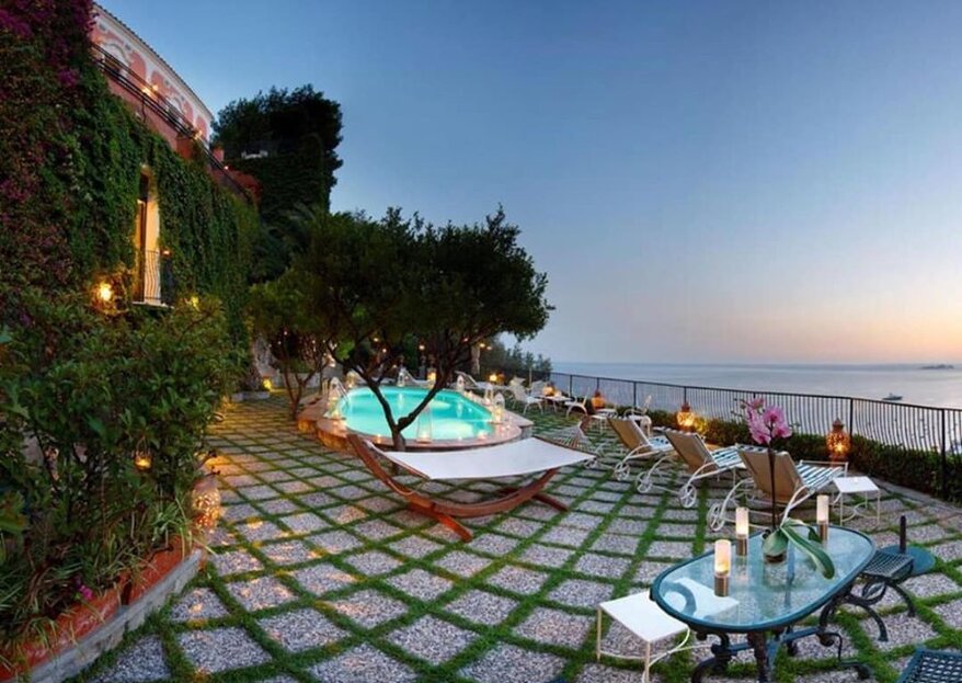 Villa dei Fisici: history, luxury and scenery for your wedding in Positano