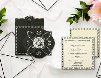 Indian wedding cards